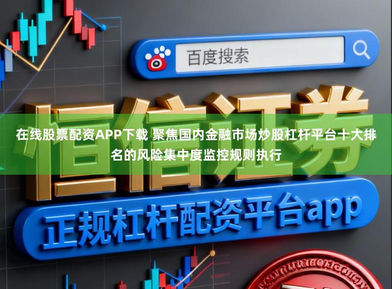 在线股票配资APP下载 聚焦国内金融市场炒股杠杆平台十大排名的风险集中度监控规则执行