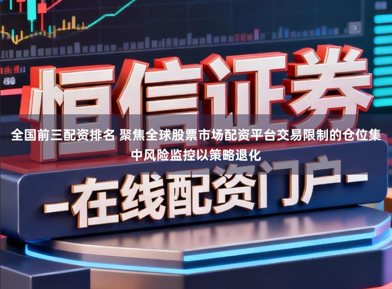 全国前三配资排名 聚焦全球股票市场配资平台交易限制的仓位集中风险监控以策略退化