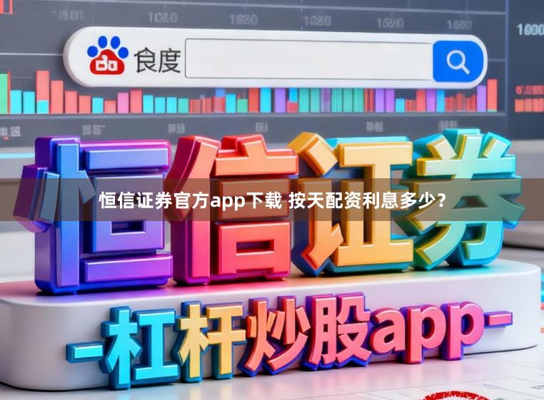 恒信证券官方app下载 按天配资利息多少？